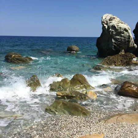 Katia With Sea View, Pourion, Zagora Feriehus